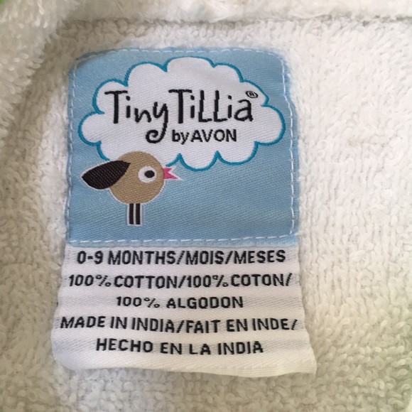 Baby rode with elephant and bird appliqué - Picture 4 of 4